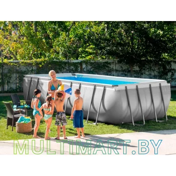 Каркасный бассейн Intex Rectangular Ultra Frame 732x366x132 (54984/28362) картинка 5